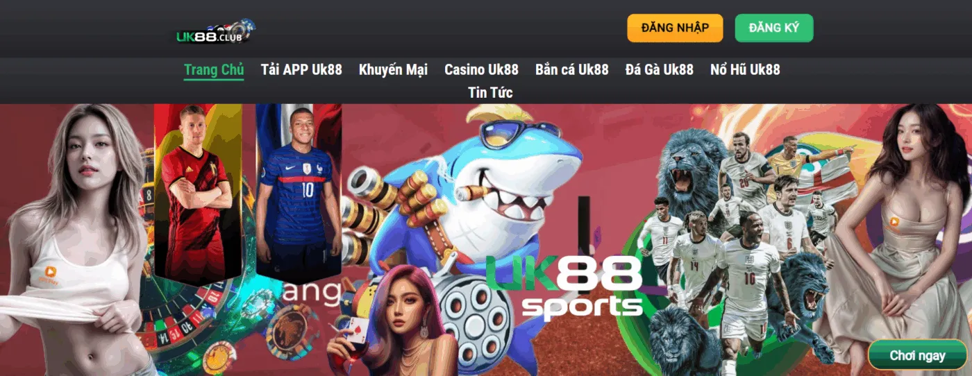 UK88 - Khẳng định vị thế là nhà cái dẫn đầu xu thế cá cược tại Việt Nam